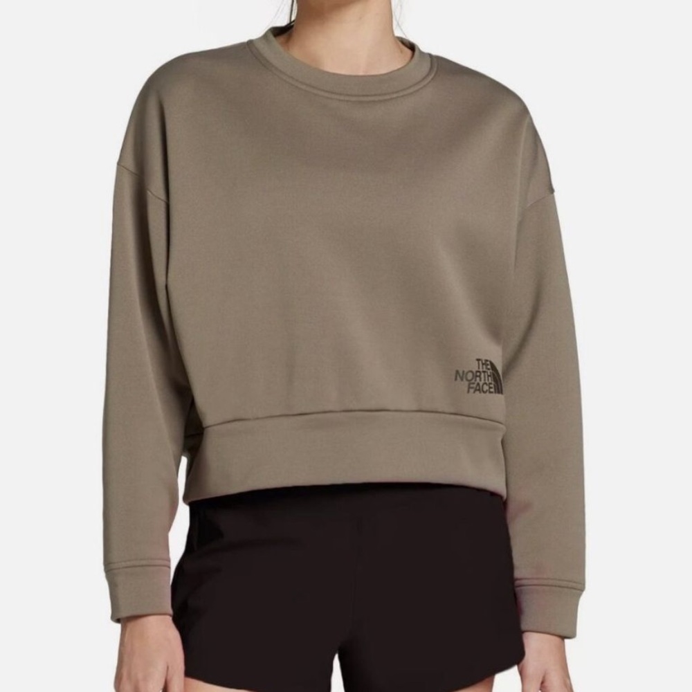 The North Face Fleece Lined Crop Crewneck Sweatshirt